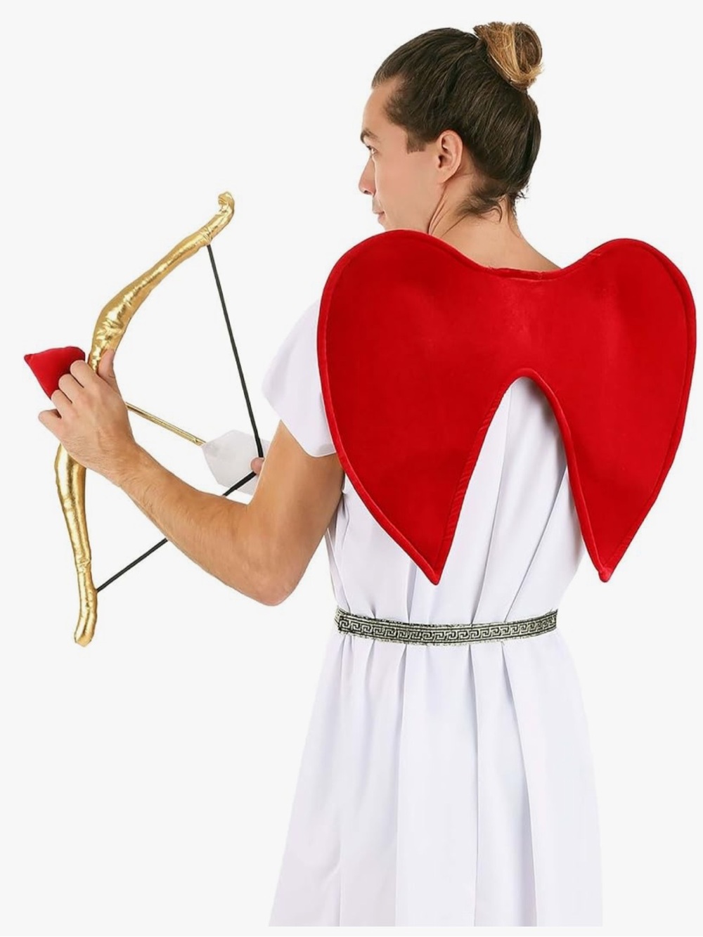 NWT Cupid Valentines Day Velvet Red Wings and Bow & Arrow Galentines Cosplay Set
